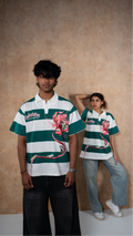 Striped 'Metamorphosis' Polo