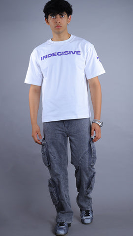 STONED WASH CARGO PANTS