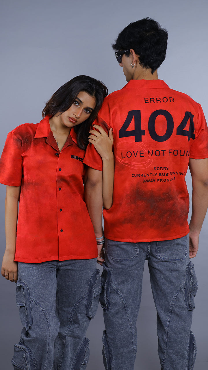 ERROR 404 OVERSIZED SHIRT